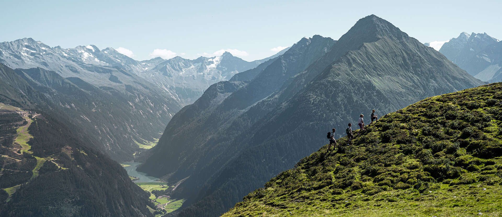 Zillertal im Sommer in Tirol