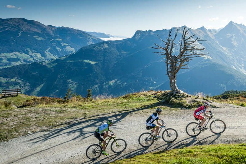 Gemeinsames Bike-Erlebnis im Zillertal