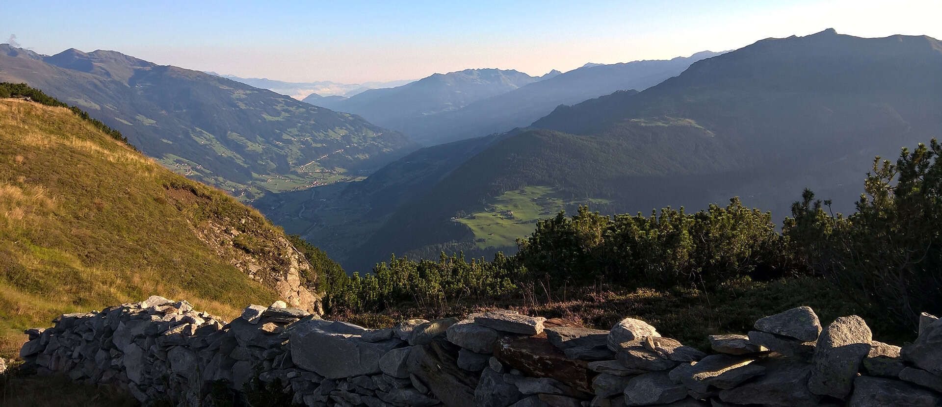 Zillertal im Sommer