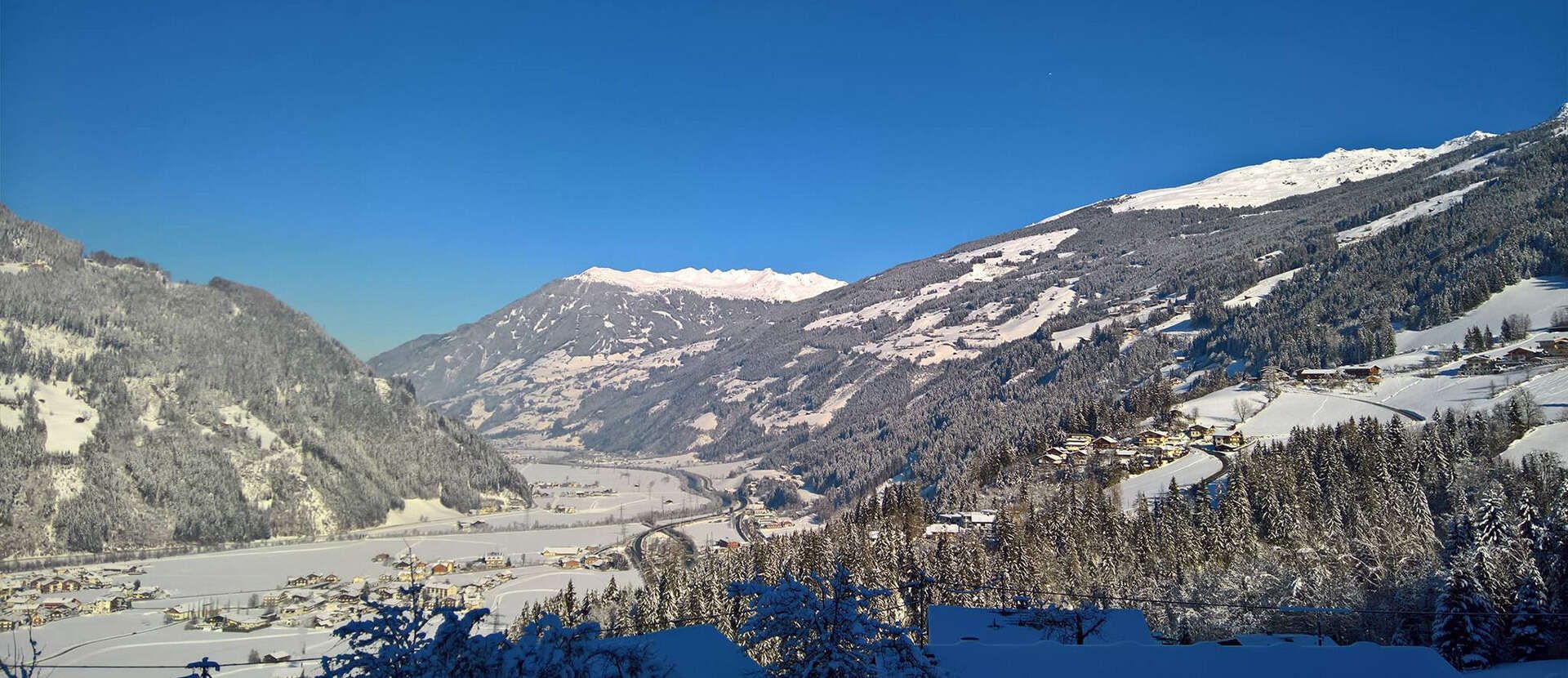 Zillertal im Winter